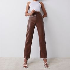 Nwt - Black!! Brown Pants In Pic Is Just For Reference Aritzia Melina Pant, Melina Pants, Melina Pant, Wilfred Aritzia, Wilfred Pants, Wishlist 2024, Aritzia Pants, Flare Top, Leather Pant