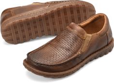 Our low-key Gudmund slip on offers a range of comfort features, from a cushioned footbed to stretch gore tabs for a feel-good fit. Comfortable Slip-on Walking Shoes With Stitched Sole, Brown Swift Leather Casual Slip-ons, Casual Leather Slip-ons With Textured Sole, Leather Footbed Slip-on Walking Shoes, Comfortable Brown Plain Toe Slip-ons, Brown Swift Leather Slip-ons With Textured Sole, Casual Brown Swift Leather Slip-ons, Comfortable Leather Walking Shoes With Branded Insole, Comfortable Leather Moc Toe Slip-ons