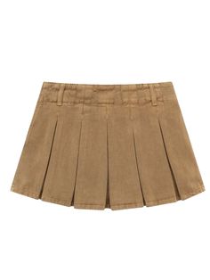 Get ready to turn heads in the Paulina Pleated Mini Skirt! This retro and casual skirt features a wide pleated design, perfect for creating a flirty and fun look. With a low waist and short inside, this skirt is all-match, making it a versatile addition to your wardrobe. Part of the Alees Fashion Streetwear Collection. Paulina Pleated Mini Skirt in Camel Retro, Casual Low Waist Wide Pleated Skirt All-Match Short Inside Alees Fashion Streetwear Collection Trendy Flared Mini Skirt, Chic Pleated Mini Shorts, Relaxed Mini Skort With Pleated Hem, Casual Skirted Skort With Pleated Hem, Casual Fitted Pleated Skirt With Pockets, Casual Skort With Pleated Hem, Casual Relaxed Skort With Pleated Hem, Casual Skort With Pleated Hem And Relaxed Fit, Trendy Spring Tennis Skirt With Accordion Pleats