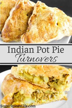 These Indian Pot Pie Turnovers are a unique dinner that will satisfy the whole family. Delicious turnovers filled with Indian spiced vegetables and turkey. Try this recipe for a scrumptious revival of the pot pie! (8 turnovers) Unique Dinner Ideas, Pie Turnovers, Recipes Supper, Spiced Vegetables, Unique Dinner Recipes, Unique Dinner, Turnover Recipes, Healty Dinner, Peas And Carrots