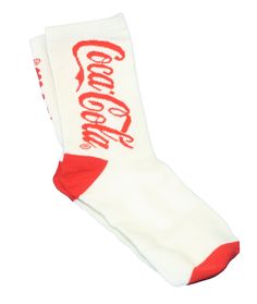 Coca-Cola Socks In Acrylic Ball One size fits most adult sizes Red Socks As Winter Gifts, Red Socks For Winter Gifts, Red Winter Socks As Gift, Red Socks For Winter Gift, Casual Red Christmas Socks, White Cotton Socks For Gifts, White Cotton Socks As A Gift, White Cotton Socks As Gift, Coca Cola Products