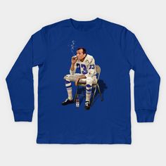 Al Bundy Polk High Football Halftime Smoke -- Choose from our vast selection of kids Long Sleeve T-Shirts to match anything from your child's favorite design to unique, funny designs to make the perfect custom graphic Youth Long Sleeve T-Shirt. Customize to the color they love! For boys and girls. Blue Long Sleeve T-shirt With Funny Print, Fan Apparel Long Sleeve T-shirt With Character Print, Long Sleeve Fan Apparel T-shirt With Character Print, Fan Merchandise Long Sleeve Shirt With Character Print, Character Print Long Sleeve Shirt For Fans, Blue Long Sleeve Fan Merchandise T-shirt, Funny Long Sleeve T-shirt With Character Print, Funny Long Sleeve Fan Merchandise Top, Funny Fan Merchandise Tops With Long Sleeves