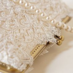 • Ivory Capri Clutch • Formal Lace Bridal Accessories, Elegant Lace Bridal Accessories For Formal Occasions, Elegant White Bridal Accessories For Wedding, Elegant Clutch For Wedding, Elegant Bridal Accessories With Pearl Embroidery For Ceremony, Elegant Cream Clutch For Wedding, Elegant Cream Wedding Clutch, Elegant Beige Wedding Clutch, Elegant Cream Bridal Accessories