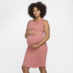 From bump to beyond, this sleek, sweat-wicking dress is ready for whatever you are. Unbelievably soft, lightweight fabric has plenty of stretch but recovers its shape for comfort well past the third (or let's be real, the fourth) trimester. Nursing Friendly Fitted Maternity Dress For Loungewear, Fitted Nursing Friendly Maternity Dress For Loungewear, Stretch Bump-friendly Maternity Dress, Nursing Friendly Stretch Maternity Dress, Casual Stretch Maternity Dress Bump Friendly, Casual Stretch Maternity Dress With Bump Friendly Design, Casual Stretch Maternity Dress, Bump Friendly, Stretch Maternity Dress Nursing Friendly, Stretch Maternity Dress, Nursing Friendly