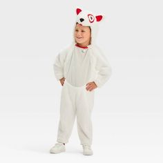 Toddler Halloween Costume Jumpsuit Target Bullseye Dog 2T-3T - Hyde & EEK! Boutique™ Target Dog Costume, Target Bullseye Dog, Halloween Costume Jumpsuit, Target Jumpsuit, Toddler Halloween Costume, Shark Halloween, Bullseye Target, Unicorn Halloween Costume, Costume Jumpsuit