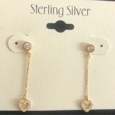 Only 1 Left!!! It Doesn’t Have To Be Valentine’s Day To Rock This Petite Open Heart That Dangles From A Delicate Chain And Diamond-Like Post. You Just Need This Earring Because It’s Feminine And Pretty. 1.5 “ Total Length Quality Cubic Zirconia 14k Over .925 Sterling Silver Black Jewelry Pouch Hypo-Allergenic Posts Box 62e Red Carpet Earrings, Lux Jewelry, Black Crystal Earrings, Crystal Statement Earrings, Crystal Heart Earrings, Hematite Crystal, Ear Crawler Earrings, Gray Earrings, Hammered Hoop Earrings