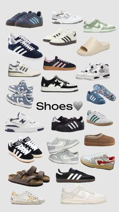 cute, simple, comfy shoes for you !! Comfy Shoes, Types Of Shoes, Different Types, Memes, Blue, White