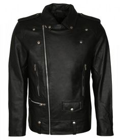 Rock Style Winter Outerwear For Concert, Black Biker Leather Jacket For Concert, Rock Style Winter Concert Outerwear, Biker Leather Jacket With Rivets For Concerts, Rock Style Leather Jacket With Rivets For Concert, Rock Style Fitted Leather Jacket For Biker Events, Rocker Leather Biker Jacket With Rivets, Rocker Leather Jacket With Rivets For Concert, Rocker Leather Outerwear With Rivets