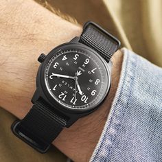 * Lightweight aluminium construction & sapphire crystal
 * Strong and durable Nato strap
 * Seiko movement The Scout, A Compass, Nato Strap, Military Watches, Cool Backpacks, At A Glance, Sapphire Crystal, Glow In The Dark, Matte Black