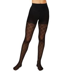 Finish off your next look perfectly with these dramatic Women's Hanes Diamond Outline Control Top Tights. Finish off your next look perfectly with these dramatic Women's Hanes Diamond Outline Control Top Tights. DETAILS 50 denier Wide waistband Static-free Control top panty tummy and at legsFABRIC & CARE Materials: 52% recycled nylon, 29% nylon, 19% spandex Hand wash Imported Size: Small. Color: Oxford. Gender: female. Age Group: adult. Pattern: Solid. Elegant Black Thigh High Tights, Elegant Black Compression Tights, Fitted Black Stockings For Night Out, Elegant Black Elastane Tights, Elegant Fitted Black Tights, High Stretch Black Hosiery For Night Out, Black Tight Elastane Hosiery, Fitted Black Elastane Tights, Fitted Black Hosiery For Night Out