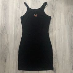 New With No Tags. Black Ribbed Fitted Mini Dress, Black Fitted Ribbed Mini Dress, Fitted Black Ribbed Mini Dress, Black Ribbed Mini Length Bodycon Dress, Black Ribbed Mini Bodycon Dress, Casual Black Ribbed Mini Dress, Black Ribbed Fitted Dress, Black Fitted Ribbed Dress, Fitted Black Ribbed Dress