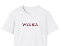 Looking for a fast, maybe "lazy" costume and showing the bartender what you want all in one shot. Because each item is printed specifically for you returns are only accepted if there is a problem with the printing or it is damaged.  Please contact me if you have any concerns. The Gildan 6400 unisex soft-style t-shirt puts a new spin on casual comfort. Made from very soft materials, this tee is 100% cotton for solid colors. The shoulders have twill tape for improved durability. There are no side Costume Last Minute, Costume Couple, Funny Costume, Couple Costume, Funny Costumes, Group Costumes, One Shot, Couples Costumes, Soft Style