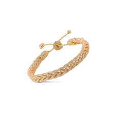 MAAŸAZ - Braided Bracelet in Gold – The Clay Pot Designers Jewelry Collection, Moroccan Dress, Moroccan Caftan, Traditional Weaving, Braided Bracelet, Gold Threads, Braided Bracelets, Hudson Valley, Basic Colors