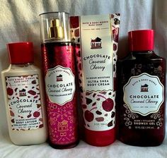 Chocolate Body Lotion, Grunge 2014, Chocolate Covered Cherry, Bath N Body Works, Bath And Body Work, Chocolate Covered Cherries, Body Hygiene, Bath And Body Works Perfume, Shower Skin Care