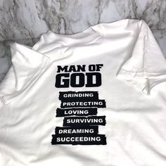 Made To Order! (Unisex) Funny Christian Shirts, Mindset Bulletin Board, Speech Crafts, Christian Shirts Funny, Man Of God, Christian Shirts Designs, Christian Streetwear, Christian Humor, Godly Man