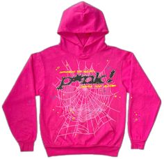 Pink Sp5der Hoodie, Ppp Hoodies Pink, Pink Hoodie For Streetwear, Sp5der P*nk Hoodie, Pink Graphic Print Hoodie For Streetwear, Pink Men, Pink Hoodie, Christmas Wishlist, Back To School