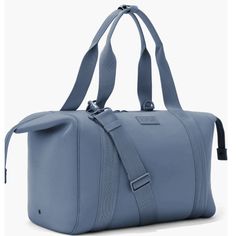 Nwt Dagne Dover Large Landon Caryall Duffle Bag Weekender Limited Edition Ash Blue Brand New With Tags, Never Worn! A Travel-Savvy Duffle Bag Makes A Perfect Companion For Overnight Or Long-Weekend Trips With An Expandable Design To Easily Store And Organize All Your Stuff. Interior Features Include A 16" Padded Laptop Sleeve, A Stretch Key Leash, A Removable Mesh Pouch For Your Tech, A Nylon Shoe/Laundry Bag And Two Side Pockets Perfectly Sized For Water Bottles. Size Info This Bag Meets Most I Modern Blue Travel Bag For On-the-go, Blue Weekender Bag With Double Handle For Travel, Blue Double Handle Weekender Bag, Blue Travel Bag With Double Handle, Blue Travel Tote Bag, Blue Large Capacity Travel Bag, Blue Large Capacity Travel Bag For On-the-go, Large Capacity Blue Travel Bag For On-the-go, Sporty Blue Bag With Removable Pouch