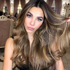 Brown Blonde Balayage, Brown To Blonde Balayage, Brunette Ombre, Blond Balayage, Human Hair Color, European Hair, Wavy Wig, High Quality Wigs, Beautiful Wigs