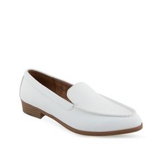 Aerosoles-Edna Loafer Bolster your casual basics collection with the sleek Aerosoles Edna loafer. Great for a professional fit, this classic looking pair sports woven detailing for dimension. Casual Basics, Women's Loafers, Bridal Wedding Shoes, Loafer Shoes Women, Adidas Fashion, Trending Sneakers, Mens Essentials, Active Wear Outfits, Safety Shoes