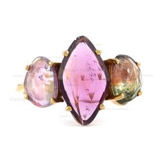 14K Gold Watermelon Tourmaline Ring, Natural Tourmaline Ring, Tourmaline Wedding Ring, Bi Color Tourmaline Ring, Rare Gemstone Ring ≫ Features * Items Code: SPBR00400 * Metal: 14K Solid Gold (18K also available - Additional fees may apply) * More option in gold color: Rose gold, yellow gold, White gold * Watermelon Tourmaline Gemstone Weight: 3.03 Ct. * Ring Size:- 2 to 10 (all sizes available) ≫ FAQ below for more detail. ✦ Sizing We can adjust most items to fit your sizing preferences. Most it Fine Jewelry Multi-stone Tourmaline Gemstones, Multi-stone Tourmaline Fine Jewelry, Wedding Tourmaline Gemstones, Multi-stone Tourmaline Gemstones For Anniversary, Multicolor Tourmaline Rings With Gemstone Accents, Oval Tourmaline Gemstones For Wedding, Tourmaline Three-stone Ring Perfect For Gifting, Tourmaline Three-stone Ring For Gift, Tourmaline Three-stone Ring As A Gift