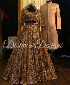 Made to Order/Measurement/Custom Order Lehenga - Color : golden - Fabric : Embroidered Net - Fully flared paneled lehenga - Embroidered  Blouse -  Net Dupatta with Gold Border - Drawstring closure with Tassels - - It can be customize in any design or size  PLEASE NOTE: BUYERS ARE RESPONSIBLE FOR ANY CUSTOMS AND IMPORT TAXES THAT MAY APPLY. This is a made to order product. If you opt for 'Made To Measurement Option', we will provide a measurement template and you can share the measurements likewise. If you want to opt for 'Standard Size', Please refer to the size chart provided in the listing. Shipping: Standard Shipping is done by DHL ecommerce and it mostly takes 2 to 3 weeks to deliver after dispatch. Express Shipping is done by DHL express and it mostly delivers within a week after disp Bollywood-style Heavy Lehenga For Festivals, Bollywood Style Heavy Lehenga For Festivals, Heavy Bollywood Lehenga For Festivals, Heavy Lehenga For Diwali, Heavy Lehenga For Diwali Festivities, Festive Bollywood Heavy Lehenga, Festive Heavy Lehenga For Reception, Festive Semi-stitched Heavy Lehenga, Heavy Choli For Reception And Festivals