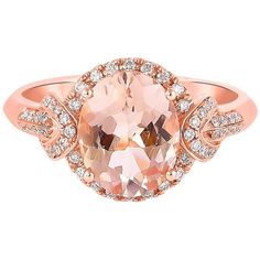 This collection features an array of magnificent morganites! Accented with diamonds these rings are made in rose gold and present a classic yet elegant look. Classic morganite ring in 18K rose gold with diamonds. Morganite: 2.21 carat oval shape. Diamonds: 0.224 carat, G colour, VS clarity. Gold: 4.22g, 18K rose gold. Ring Size: US 6.75 - Size can be adjusted for free upon request - please reconfirm with your order. R1006 Rings Unique, Morganite Ring, Color Ring, 2 Carat, Morganite, 18k Rose Gold, Unique Rings, Oval Shape, Rose Gold Ring