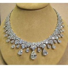 70.00 Ct Sparkling F Vvs1 Diamonds Ladies Necklace White Gold 14K Necklace Diamond Necklace Simple, Diamond Necklace Designs, Simple Diamonds, Diamond Necklace Set, Diamond Jewelry Designs, Expensive Jewelry, A Necklace, Diamond Pendant Necklace, Gorgeous Jewelry