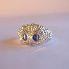 Adorable Cute Blue Eye Owl Rings For Women/Man, Pd198 Ring Size: 6 Stone: Cubic Zirconia Ia Material: Brass Attractive Packaging Other Available Ring Size: 6, 7, 8, 9, 10 Message Me For Bundle Buying. 100% Brand New" Blue Metal Jewelry For Anniversary, Elegant Blue Metal Rings, Nickel Free Blue Metal Rings, Nickel-free Blue Metal Rings, Blue Metal Rings As A Gift, Blue Metal Ring As Gift, Cute Blue Round Jewelry, Oval Amethyst Ring, Dinosaur Ring