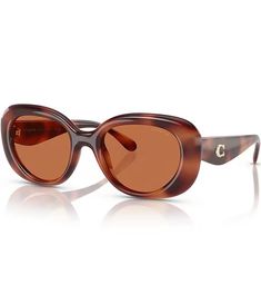 COACH Women's HC8391U 53mm Tortoise Oval Sunglasses | Dillard's Crafts Beautiful, Oval Sunglasses, Dillard's, Global Fashion, Creative Director, Tortoise, Clothing Accessories, Sunglasses Women, Sunglasses