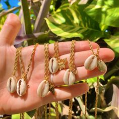 This Homemade Piece Was Hand Crafted By Me From Caribbean Sea Shell I Have Found By My Home On Vieques Island, Puerto Rico. Each Piece Is Hand Selected And Uniquely Wrapped To Compliment The Find. The Necklace Is Gold Plated And 20 Inches Take A Piece If Vieques Puerto Rico Home With You Or Give A Heartfelt Gift To A Fellow Beach Lover Vieques Puerto Rico, Sea Shell Necklace, Handmade Statement Necklace, Brown Beaded Necklace, Abstract Pendant, Feather Pendant Necklace, Contemporary Necklace, Silver Choker Necklace, Seashell Jewelry