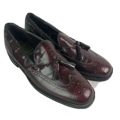 Johnston & Murphy Tassel Loafer Size 9 C Great Condition All items come from a smoke free environment Wingtip Leather Shoes With Tassels, Business Wingtip Dress Shoes With Tassels, Formal Wingtip Leather Shoes With Tassels, Formal Oxfords With Tassels And Round Toe, Formal Slip-on Oxfords With Tassels, Formal Tassel Oxfords With Round Toe, Classic Wingtip Dress Shoes With Tassels, Classic Wingtip Tassel Dress Shoes, Formal Wingtip Oxfords With Tassels