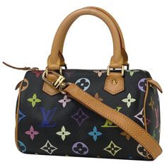 Louis Vuitton Mini Speedy 2way Shoulder Bag Handbag Monogram Multicolor Width About 16cm Height About 9cm Depth About 7cm Shoulder Height About 46cm Louis Vuitton Mini Speedy, Louis Vuitton Mini, Bags Louis Vuitton, Louis Vuitton Bags, Louis Vuitton Bag, Bags Handbags, Black Color, Bag Lady, Louis Vuitton