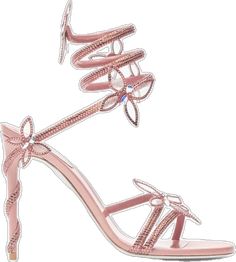 Butterfly Sandals, Pink Powder, Platform Flats, Sandal Platform, Rene Caovilla, Flat Mules, Bridal Stores, Slingback Shoes, Loafer Sneakers