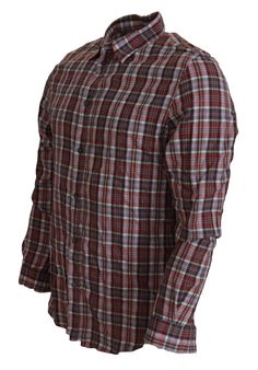 Step out in style with this absolutely stunning 100% Authentic GF Ferre casual shirt. Boasting a vibrant multicolor pattern, this shirt is perfect for those who appreciate the blend of luxury and comfort. Designed with a classic neck and long sleeves, this shirt features a neat button-down closure. It’s crafted from high-quality 100% cotton, offering both breathability and durability. With its regular fit, it ensures ease of movement while maintaining a sharp silhouette. Adorned with subtle logo Luxury Designer Logo T-shirt For Men, Checkered Pattern, Casual Shirt, Long Sleeve Casual, Luxury Streetwear, Casual Shirts, Top Shirt, Men Casual, Mens Shirts