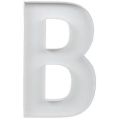 the letter b is white and it has two small letters on each side of it