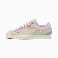 Suede Trippy Sneakers | PUMA Puma Shoes Women Colorful, Number 30, Fenty X Puma, Purple Sneakers, Sneakers Puma, Puma Suede, Shoe Inspo, Shipping Labels, Mens Green