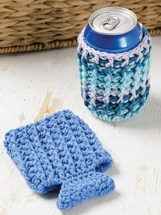 Crochet World June 2022 Crochet Beer, Cup Cozy Crochet Pattern, Crochet Cup Cozy, Cozy Crochet Patterns, Crochet Cozy, Crochet Coaster, Easy Crochet Projects, Crochet Kitchen, Fun Crochet Projects