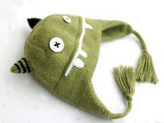 "This Knit Monster hat in military green color is made with a high quality blend in 20% babyalpaca, 30% merino wool, 50% acryl. The yarn is made in Italy by Alpes Manifattura Filati. Warm, soft and cute hat for your little one! --------------------------------------------------------- This item is made for order, please see my shop announcement for the current production time. If you need a rush order, please see ready to ship items here https://www.etsy.com/shop/TreMelarance?ref=hdr_shop_menu&a Green Wool Cap, Green Fun Crochet Hat For Winter, Playful Green Crochet Hat For Winter, Fun Green Crochet Hat For Winter, Whimsical Hand Knitted Green Hat, Whimsical Hand-knitted Green Hat, Playful Green Winter Hat, Whimsical Green Hand Knitted Hats, Adjustable Knitted Green Bonnet