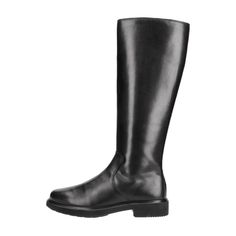 Step into style and durability with the Ecco Metropole Amsterdam Women's Tall Boots. These sophisticated black boots (Model 222023) are not only a fashion statement but are built to last, making them perfect for young adults seeking both style and longevity in their footwear. Enjoy unparalleled comfort and support throughout your day, whether you're heading to work or exploring the city. These boots are a must-have for any stylish wardrobe, blending seamlessly with any outfit. Classic Waterproof Business Boots, Classic Waterproof Workwear Boots, Classic Waterproof Boots For Formal Occasions, Waterproof Business Boots With Round Toe, Black Knee-high Boots With Rubber Sole, Black Waterproof Knee-high Boots For Fall, Waterproof Black Knee-high Boots For Fall, Black Knee-high Waterproof Boots, Black Waterproof Knee-high Boots