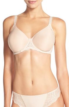 Designed to slim, contain and support, this lace-trimmed minimizer bra features seamless, full-coverage cups that create a smooth, lifted silhouette. 48% polyester, 36% polyamide, 16% elastane Hand wash, line dry Imported Elegant Shaping Underwire Bra, Elegant Nursing Bra With Moderate Coverage, Elegant Shaping Bra With Medium Bust Support, Elegant Full Cup Shaping Bra, Elegant Full Coverage Shaping Bra, Elegant Shaping Bra With Padded Cups, Elegant Full Cup Bra With Moderate Coverage, Elegant Underwire Bra With Moderate Coverage, Elegant Full Coverage Nursing Bra With Medium Support