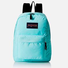 Jansport Aqua Blue Backpack. New Unused Condition, Got A Few Spots On Front Bag Below Pull Zipper From Storage Or A Move I’m Not Sure. Condition Great Otherwise. Offers Welcome. Blue Backpack, Spot On, Aqua Blue, Color Blue, Backpacks, Zipper, Women Shopping, Blue, Color