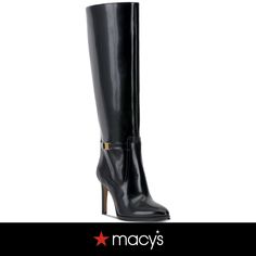 in stock Dress Boots, Wide Calf, Womens Ankle Boots, Pretty Shoes, Black Box, Dress With Boots, Vince Camuto, Black Boots, Knee High