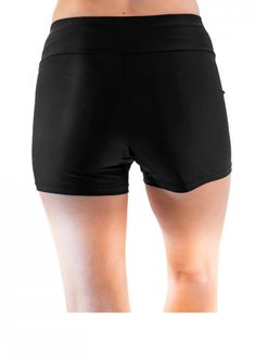 Sporty Tankini With Built-in Shorts, Black Bottoms With Built-in Shorts For Pool, Fitted Swim Trunks With Built-in Shorts For Poolside, Poolside Bottoms With Built-in Shorts, Compression Swim Trunks With Built-in Shorts, Fitted Swim Skirt With Wide Waistband For Sports, Sporty Fitted Boxer Briefs With Elastic Waistband, Fitted Swim Trunks For Yoga In Athleisure Style, Fitted Short Swim Trunks For Workout