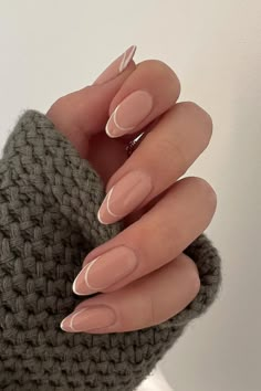 40 Classy Neutral Nail Ideas to Bring Your A-Game to the 'Gram! Occasion Nails, Engagement Nails, Nude Polish