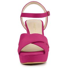 The classic sandals are sure to compliment every modern woman's wardrobe. Update your style with this pair of heels that will last for all memories! These heels feature a cute strap that hugs your ankle for custom support and provides comfort throughout wear. They are easy to pair with dresses and jeans for a casual look. Believe you will need sandals like it for the coming season. Chic Pink Block Heels With 4-inch Heel, Pink Slingback Heels In Synthetic Material, Pink Synthetic Slingback Heels, Pink Open Toe Slingback Pumps For Summer, Chic Pink Block Heel Slingback Pumps, Pink Slingback Sandals With Padded Heel, Pink Block Heel Sandals With 4-inch Heel, Chic Pink Block Heels With Padded Heel, Pink 4-inch Block Heels