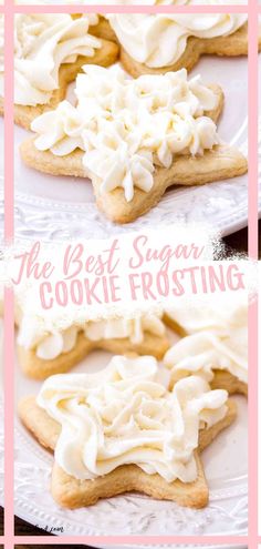 the best sugar cookie frosting recipe ever