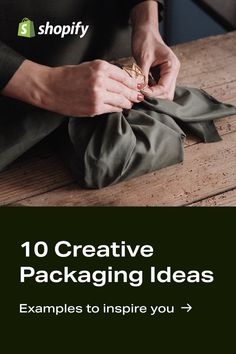 A person wraps a package with fabric and twine Business Packaging Ideas, Packaging Ideas Business, Small Business Packaging Ideas, Business Packaging, Small Business Packaging, Ecommerce Marketing, Packaging Ideas, Product Packaging