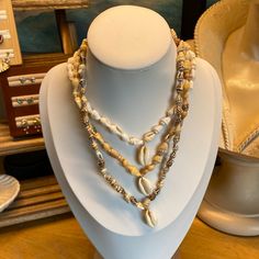 Ask About This Piece In My Live Show Mermaid Shell, Shell Choker, My Live, Seashell Necklace, Live Show, Gems Jewelry, Womens Jewelry Necklace, Shells, Mermaid