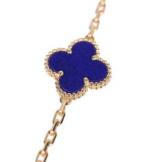 This Van Cleef & Arpels Vintage Alhambra 20 Motif long necklace is in Lapis Lazuli with 18K yellow gold hardware with ten Lapis Lazuli clover motifs and ten yellow gold clover motifs set with round diamonds, and has a hallmark/lobster claw clasp closure.Origin: FranceCondition: New and never wornAccompanied by: VCA green jewelry box, box, carebook, ribbon and authenticity cardMeasurements: Necklace Length: 33"| Motif: .5" x .5" Authentic Vans, Hermes Birkin 25, Green Jewelry, Van Cleef Arpels, Van Cleef, Necklace Length, Lobster Claw, Lapis Lazuli, Long Necklace