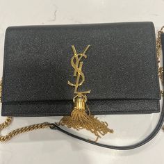 Ysl Crossbody Bag Gold Hardware Only Worn A Few Times 7.5 In X 5 In Ysl Crossbody, Ysl Crossbody Bag, Bags Ysl, Saint Laurent Bags, Saint Laurent Bag, Gold Hardware, Saint Laurent, Crossbody Bag, Bag Lady